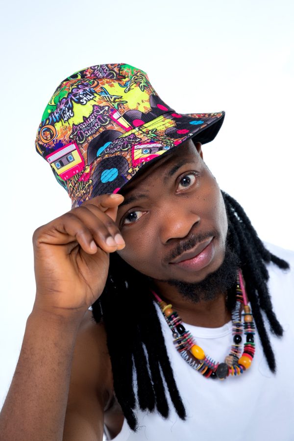 Matching Afrobeat Hat + Beaded Necklace (1pc each)
